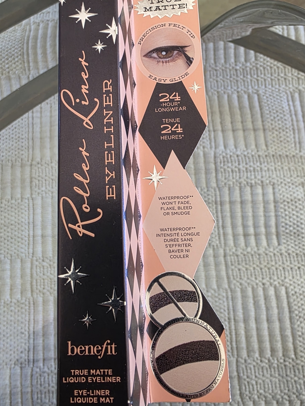 Benefit Black Roller Liner in Pink Packaging